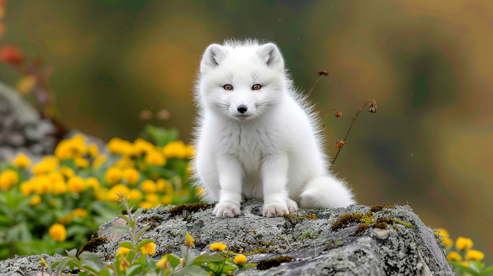 Stunning Arctic Fox Mobile Wallpaper for Google Pixel