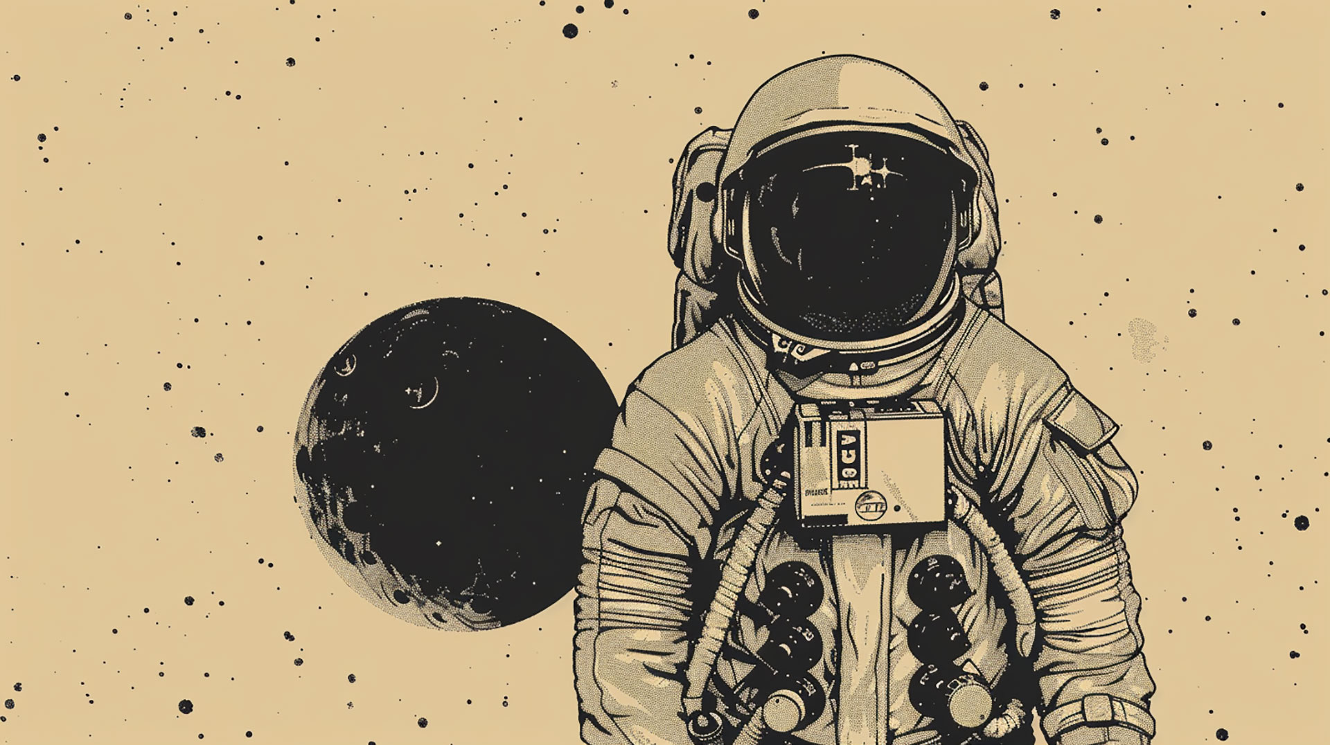 High-Definition Astronaut AI Desktop Backgrounds