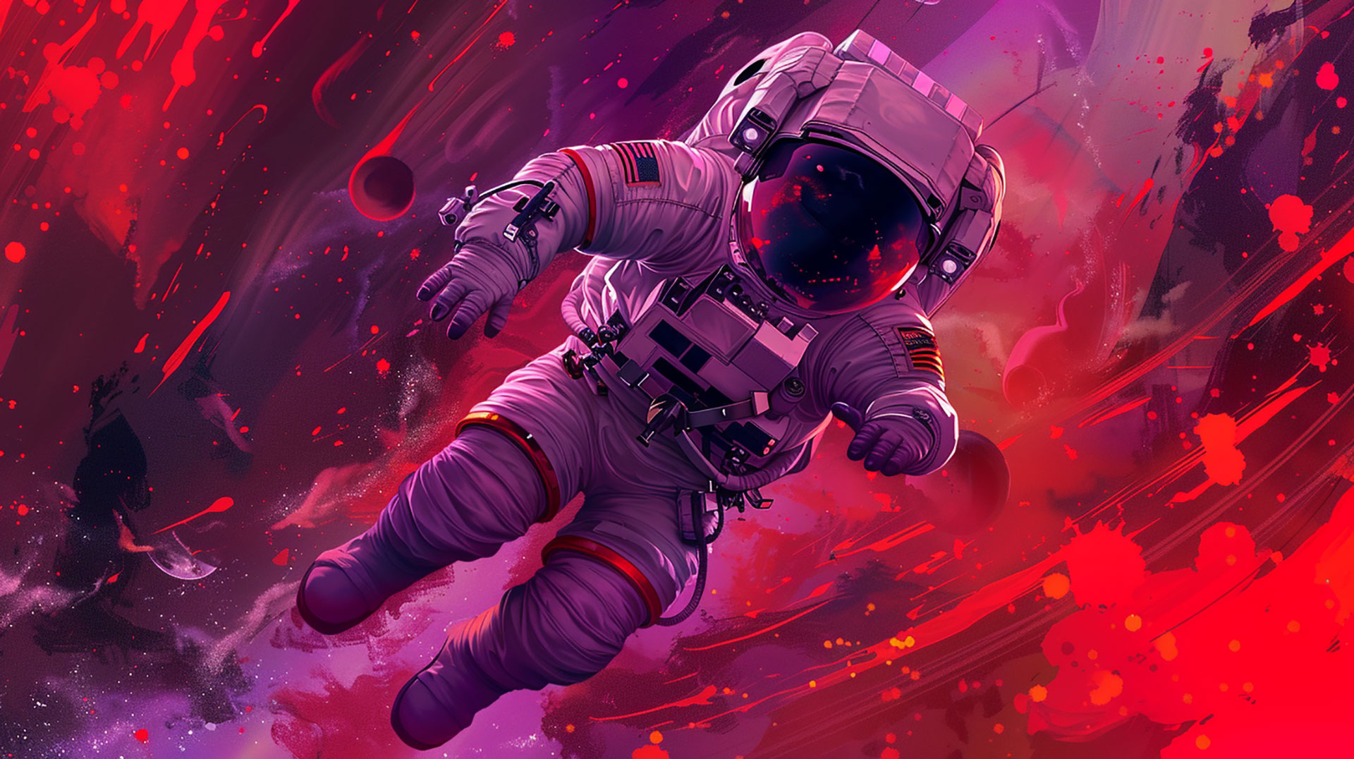 Free Astronaut AI Wallpapers: HD and Ultra HD