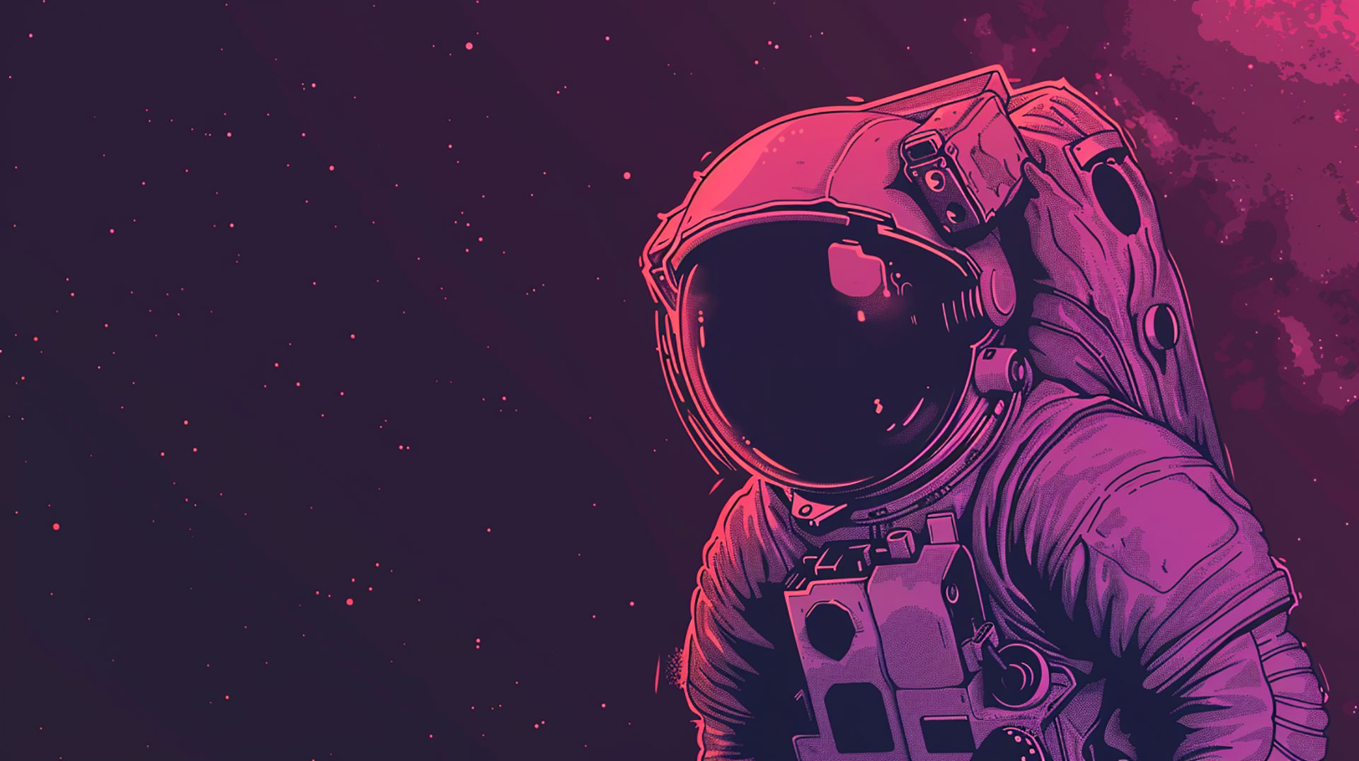 Ultra HD Astronaut AI Desktop Background: Free Download