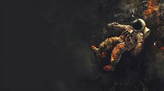 Download Free Astronaut AI Desktop Wallpapers