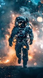 Ultra HD Astronaut Wallpaper for Samsung Devices