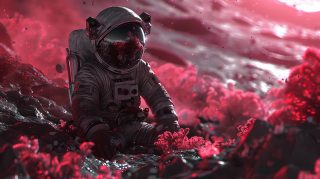 Free Ultra HD Astronaut AI Wallpaper Download