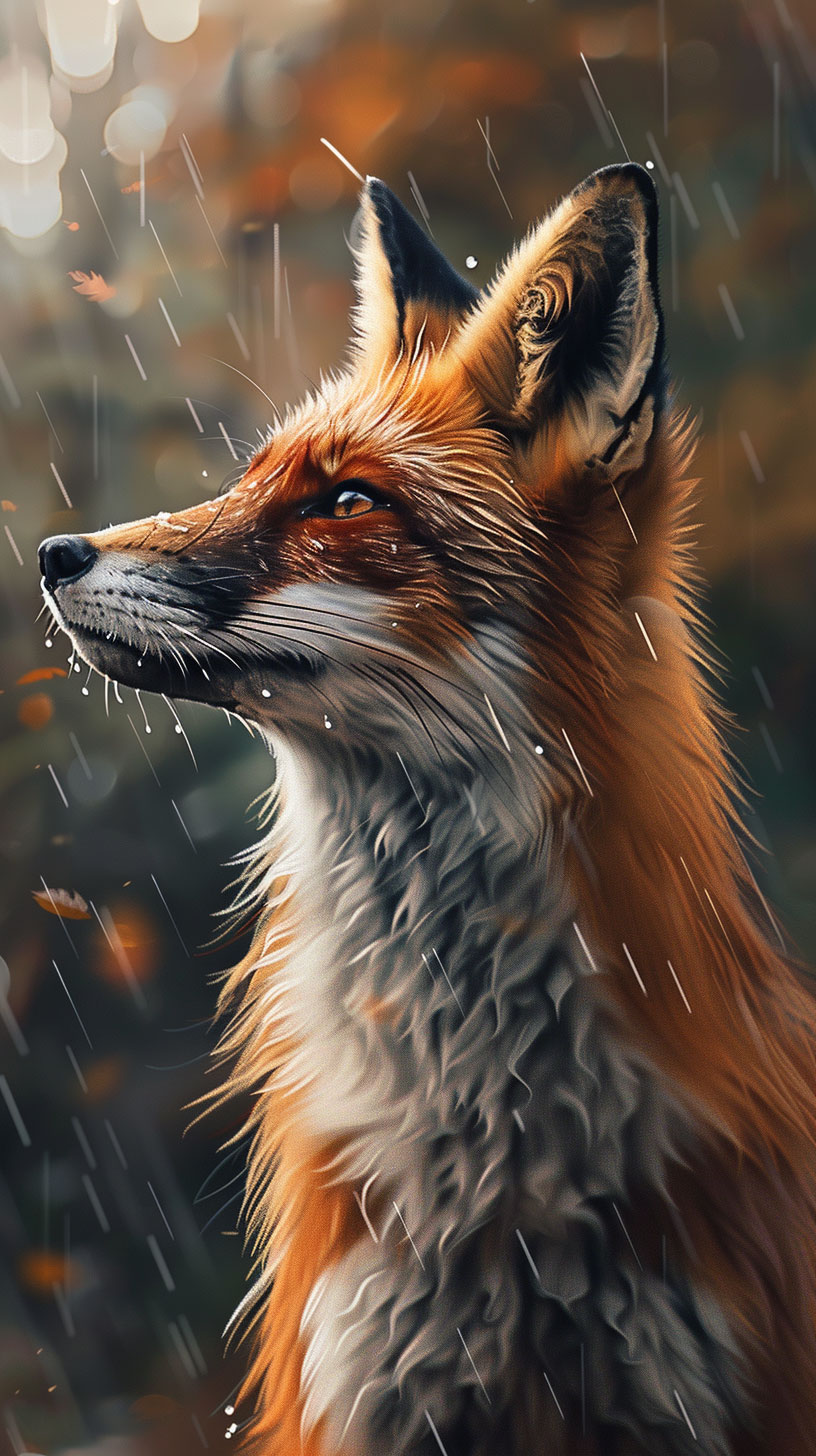 Ultra HD Awesome Fox Wallpaper for Samsung Devices