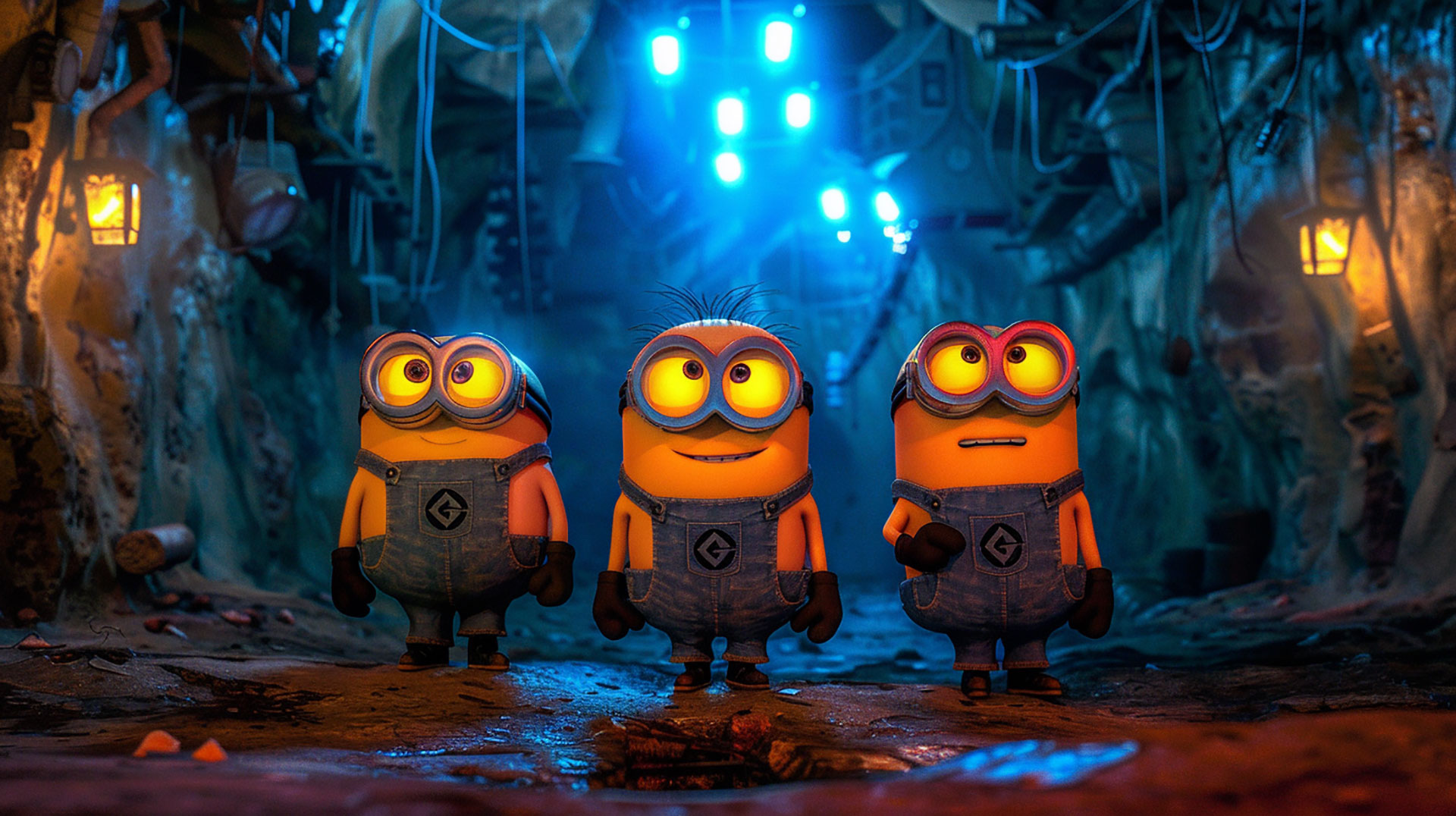 Download Free Cool Minion AI Wallpaper