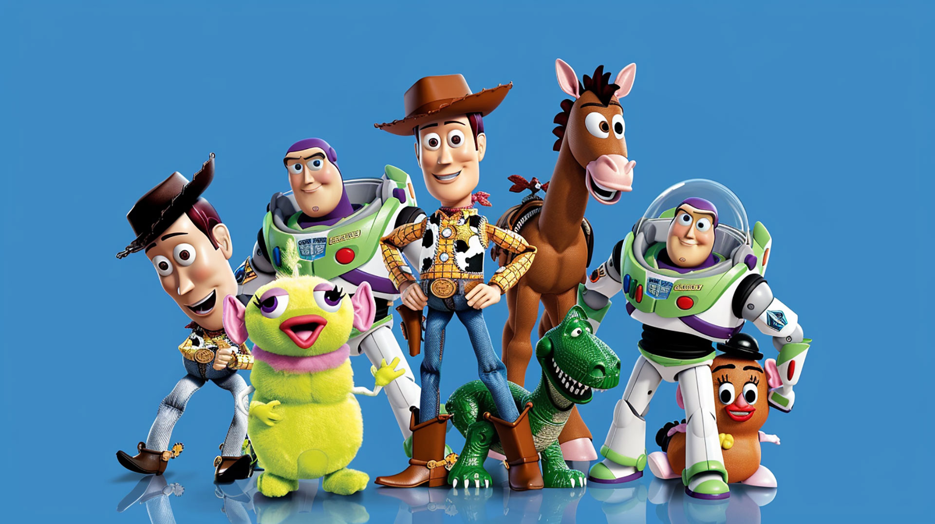 Free Download: AI Toy Story Background Desktop Wallpaper