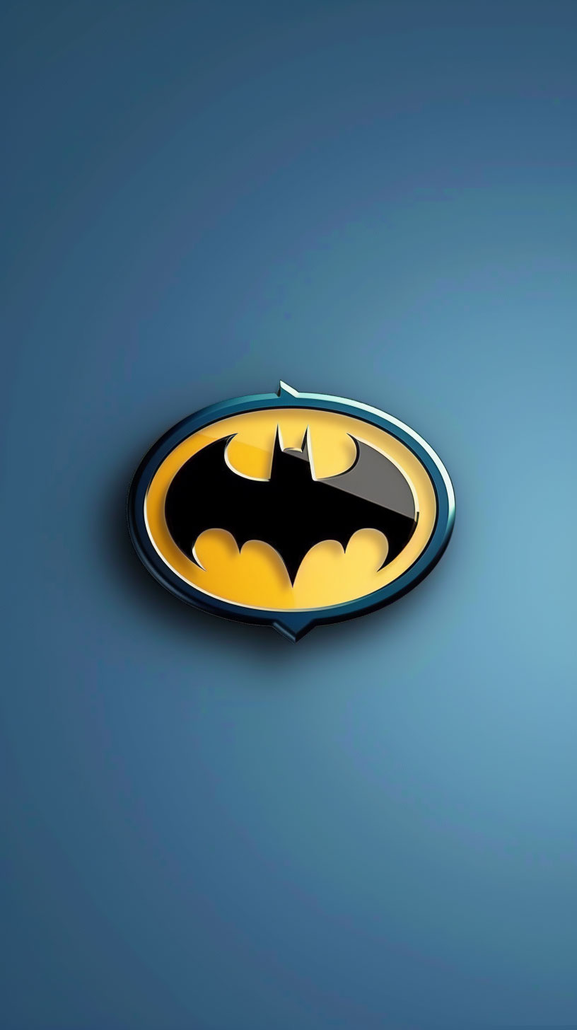 Free Batman Logo Wallpaper Download for Lock Screen