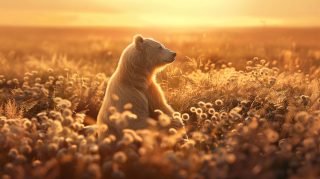 Realistic Bear AI Stock Photos for Desktop