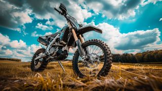 Black Dirt Bike Wallpaper: HD for iPhone