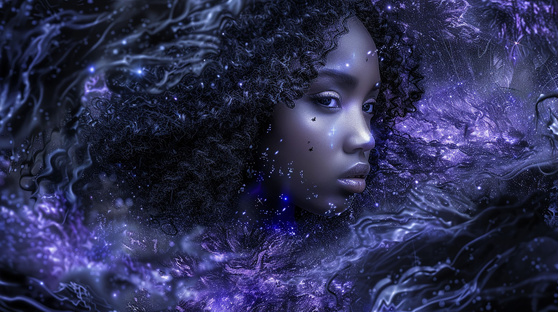 Black Girl Magic: Vibrant HD Desktop Wallpaper Download