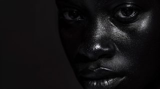 8K Black Girl AI Image: Stunning Digital Background