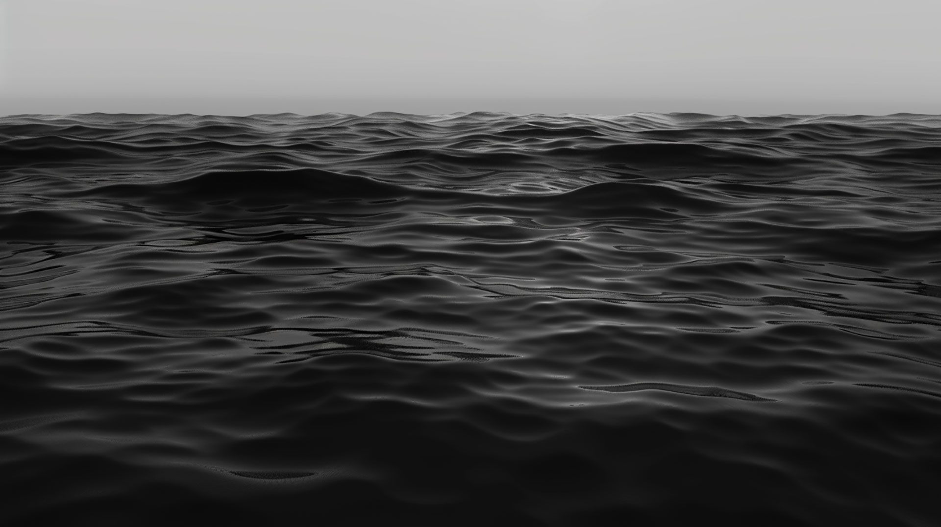 HD Black Water Image: Mysterious Desktop Background