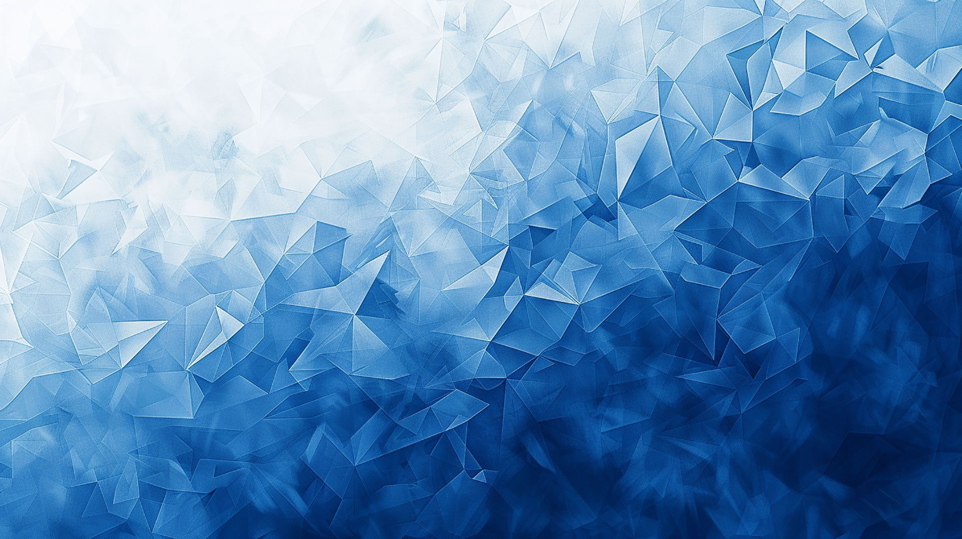 Ultra HD Blue Geometric AI Desktop Wallpaper