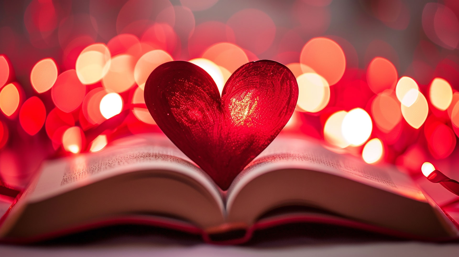 Book Love: 4K Ultra HD Wallpaper for Desktop