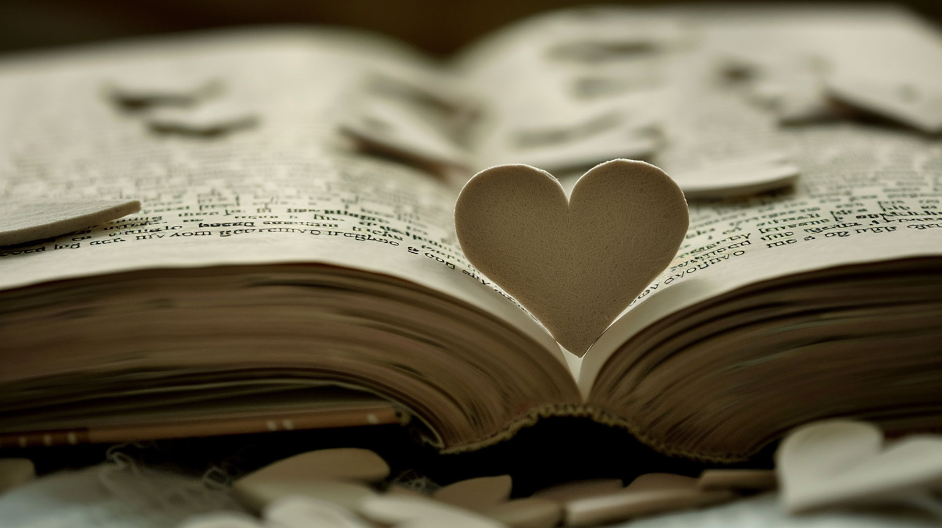 Digital Book Love Image: Beautiful Desktop Wallpaper