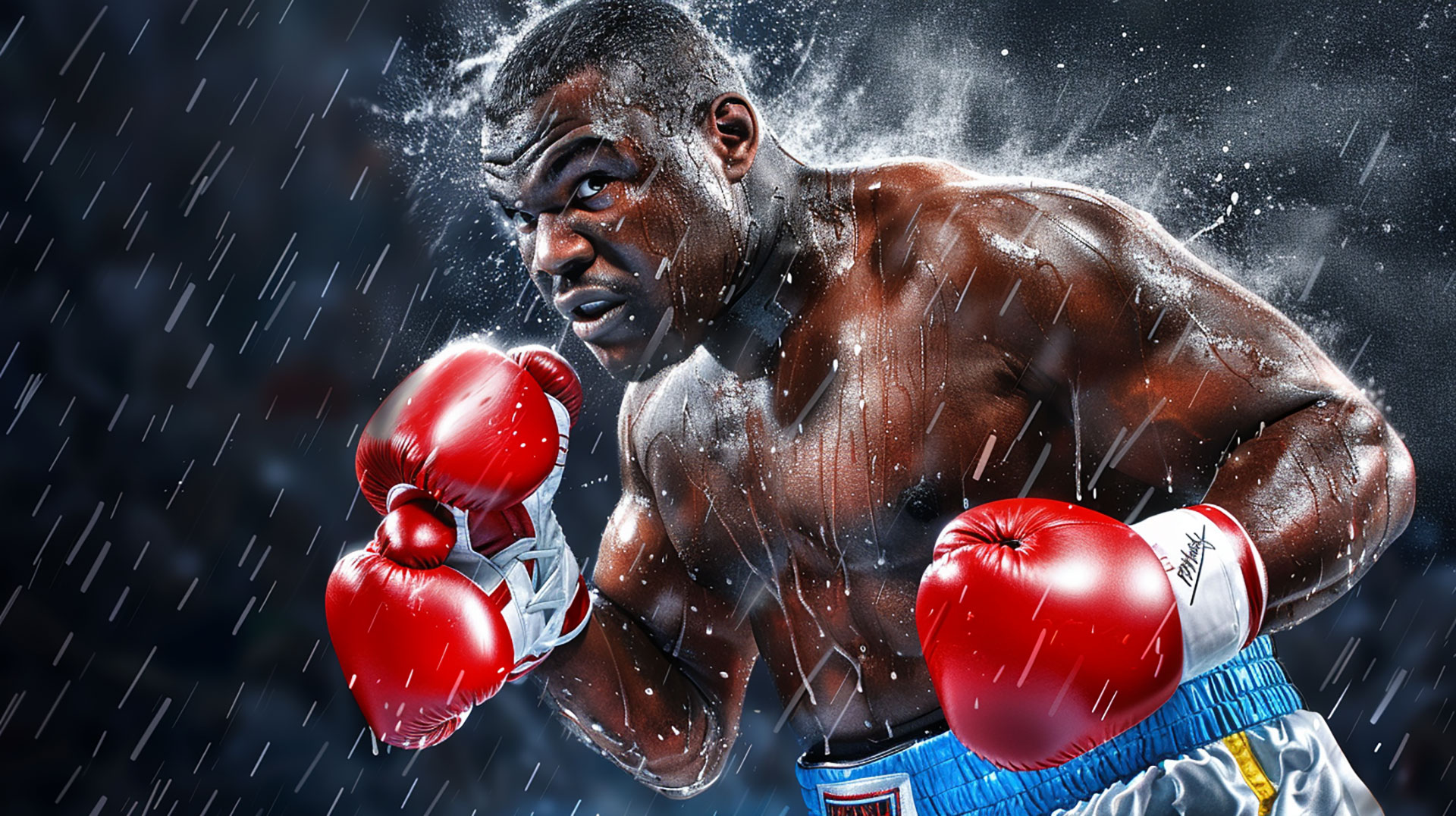 HD Boxer Image: Powerful Desktop Background