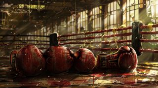 Dynamic Boxing Gloves Wallpaper: 16:9 HD Desktop