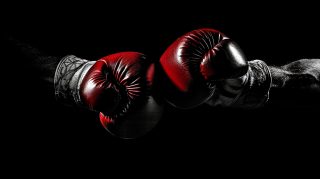 Dynamic Boxing Gloves Image: 16:9 HD Wallpaper