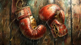 Boxing Gloves Close-Up: 1920x1080 HD Desktop Wallpaper