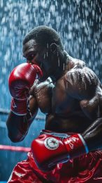 Xiaomi Boxing Mobile Wallpaper: Champion Vibes on Your Screen