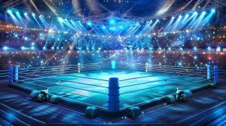 Professional Boxing Ring: Free Desktop Wallpaper