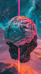 Download 4K Aesthetic Brain Wallpaper