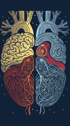 Download 4K Brain and Heart Wallpaper