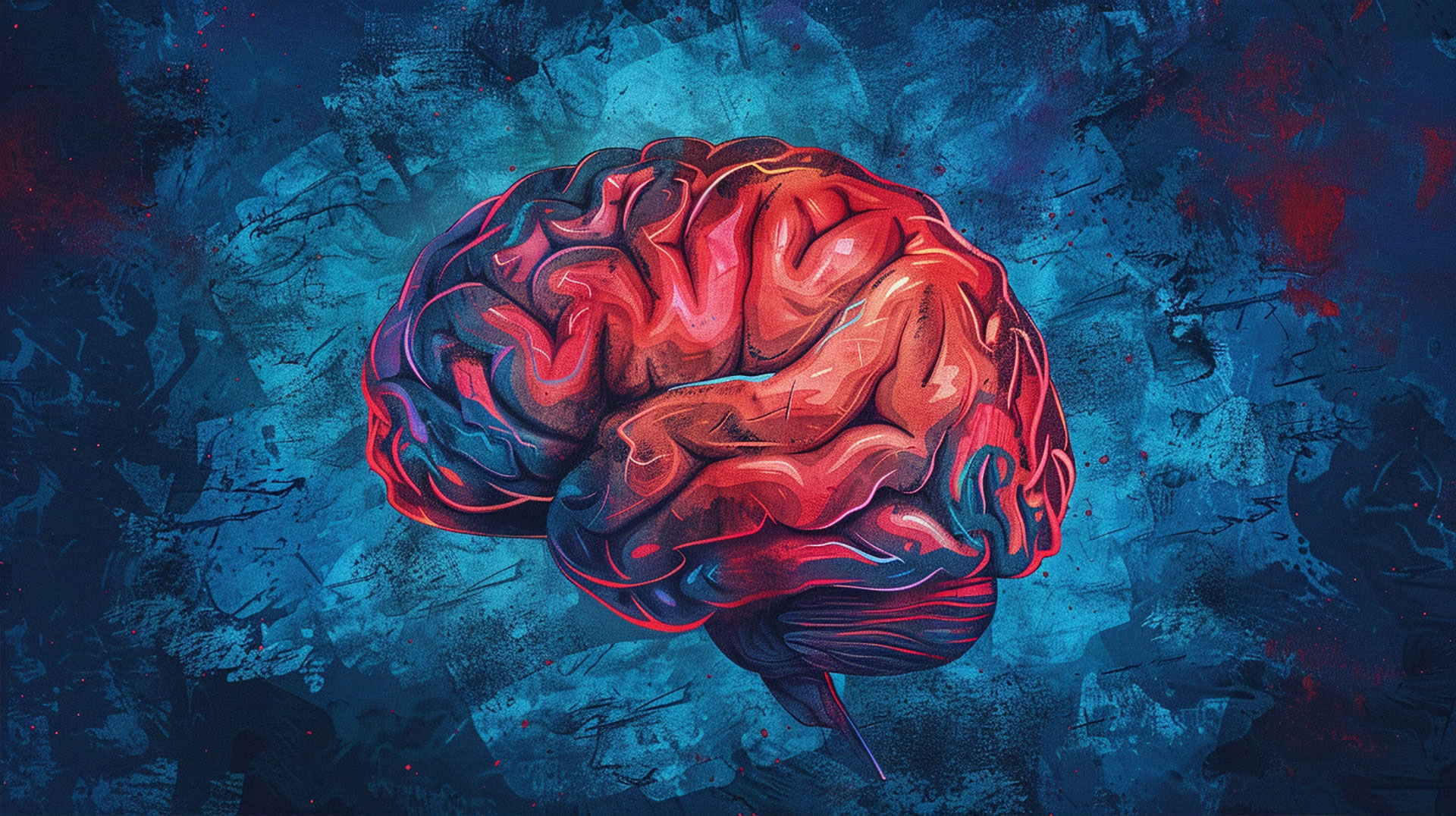 Ultra HD Brain Art Desktop Wallpaper