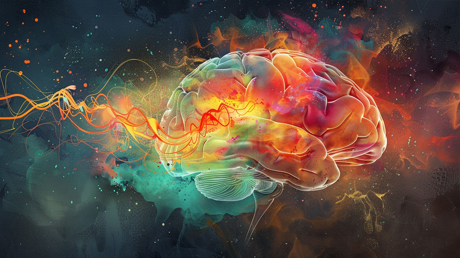 Beautiful Brain Art HD Wallpaper