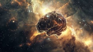 Stunning Brain Art Digital Background