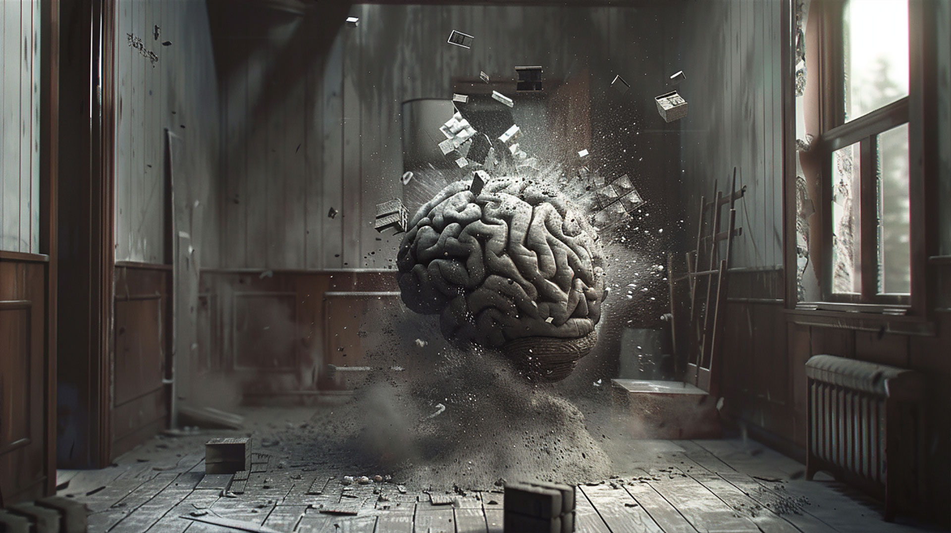 Ultra HD Brain Damage Desktop Wallpaper