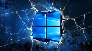 Broken PC Windows Screen Wallpaper HD Free Download