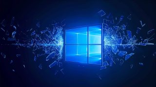 Broken Screen Windows 10 Wallpaper HD