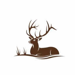 High Quality Browning Deer Logo for Merchandise