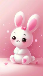 Samsung Galaxy Bunny Mobile Wallpaper: Bouncy Bunny Fun