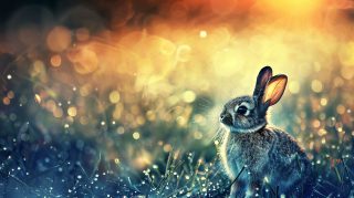 Bunny AI Image: 1920x1080 HD Desktop Wallpaper