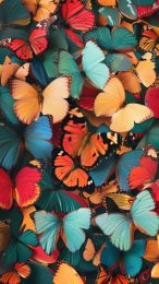 BlackBerry Butterfly Lock Screen Wallpaper