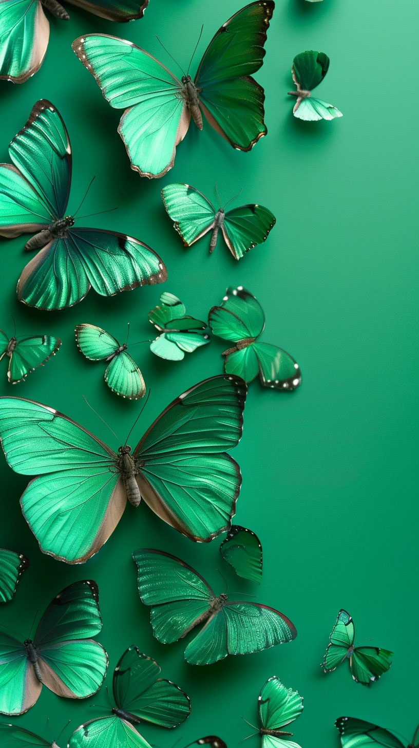 Huawei Butterfly Lock Screen Wallpaper