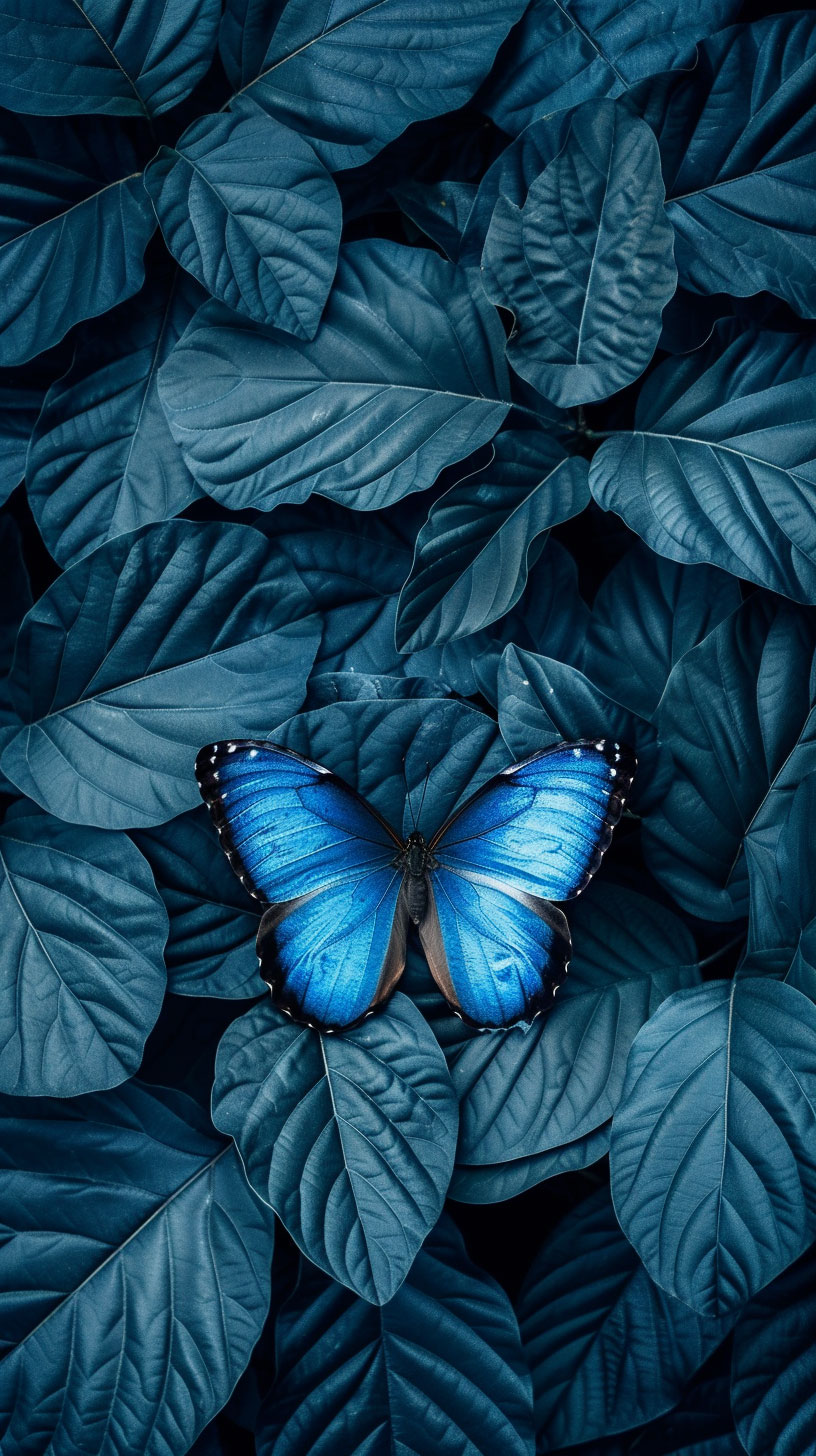 Whimsical Butterfly Aesthetic Wallpaper