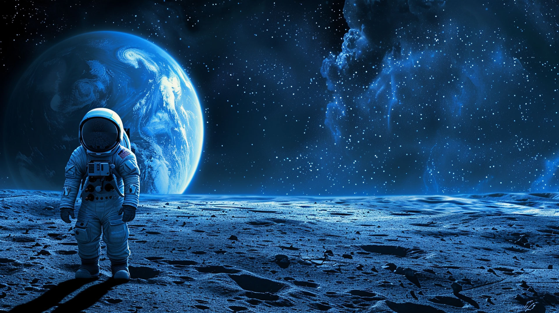 High-Resolution Cartoon Astronaut PC Wallpapers