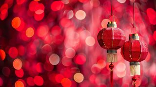 Chinese New Year Digital Background Download