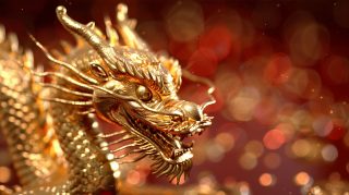 8K Digital Chinese New Year Desktop Image