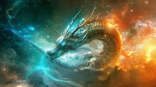 Majestic Chinese New Year Dragon Wallpaper