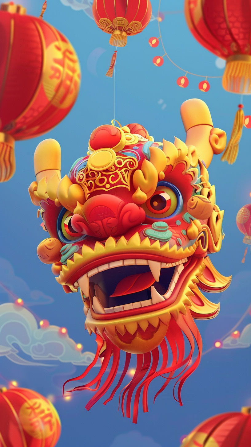 Lunar New Year iPhone Wallpaper