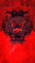 Lion Dance Mobile Wallpaper for Chinese New Year