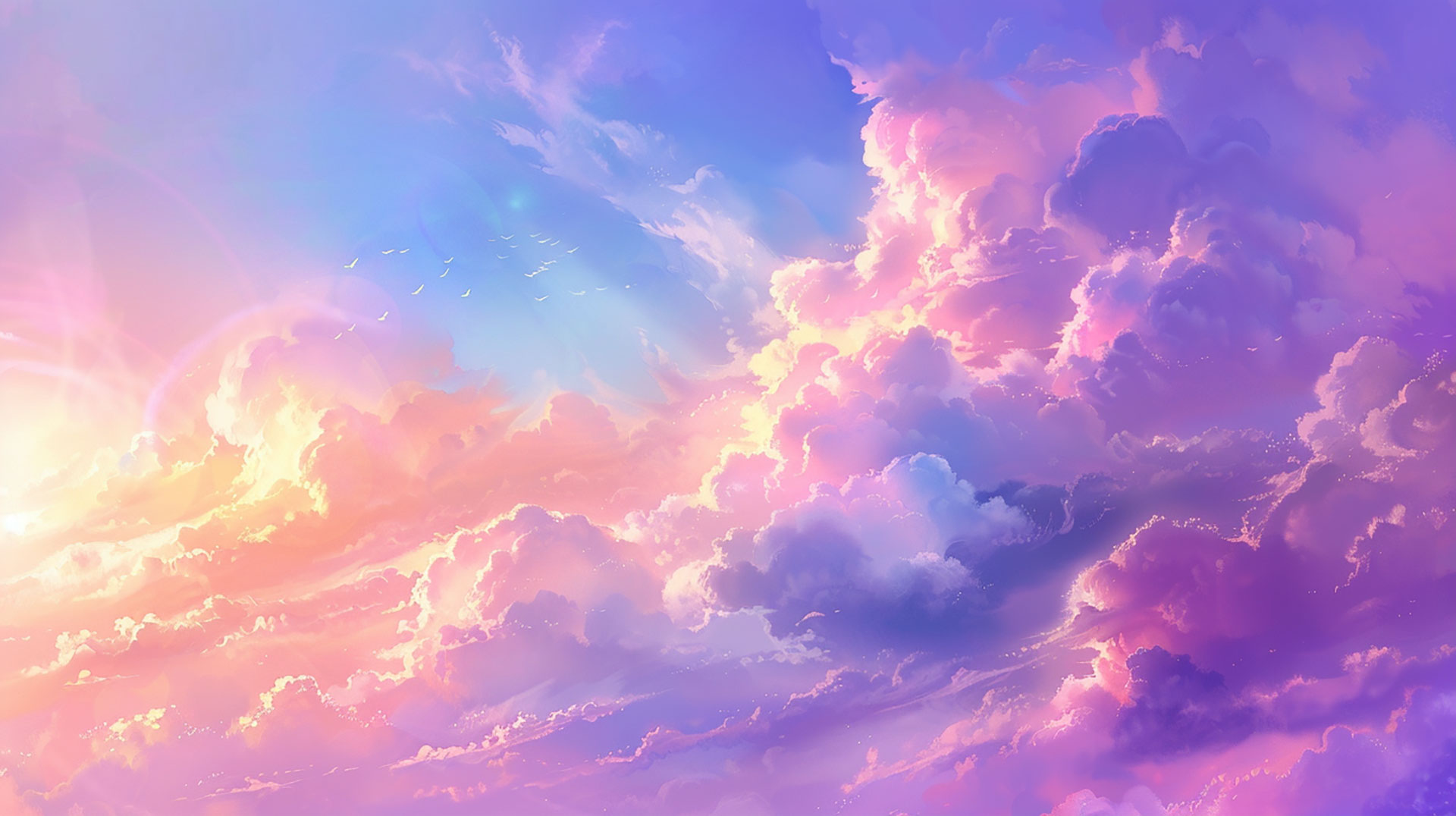 Beautiful Cloud AI Pictures for Desktop Background