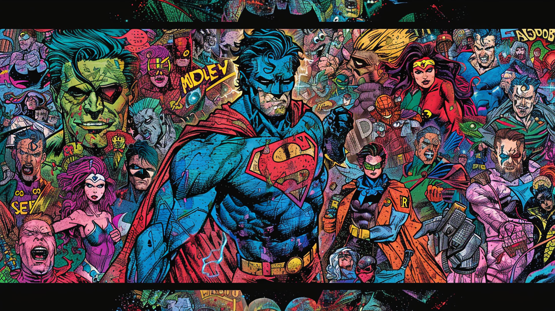 Comic Book: 4K Ultra HD Wallpaper for Desktop