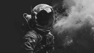 4K Cool Astronaut Image: High-Resolution Desktop Wallpaper