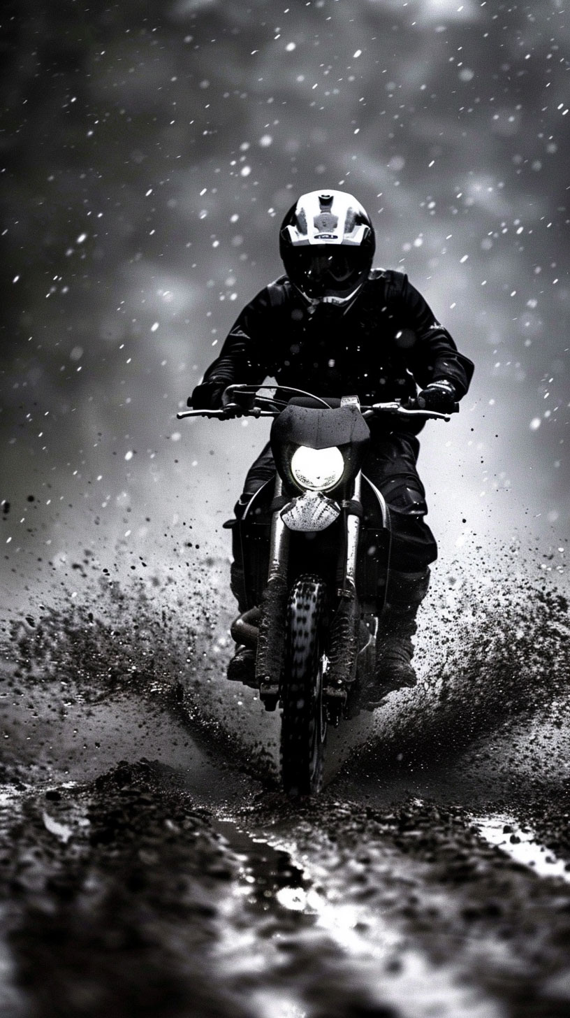 Ultra HD Cool Dirt Bike Wallpaper for Samsung Devices