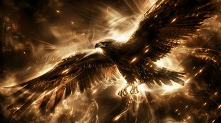 Majestic Cool Eagle: Ultra HD AI Image